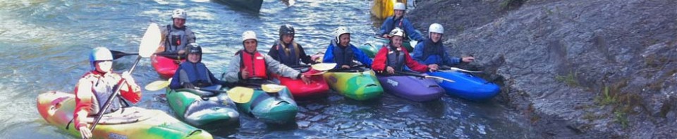 "Kananaskis River Kayaking"